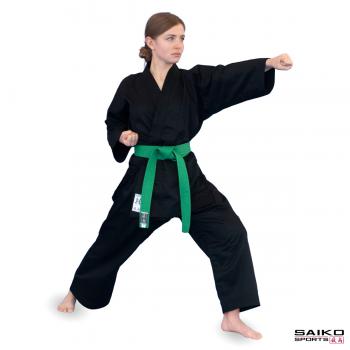 Roshi - leichter schwarzer Karateanzug
