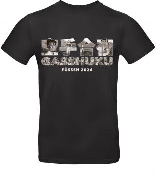T-Shirt Gasshuku 2026 Rückseite