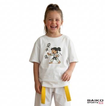 Saiko Karate Girl Gelbgurt
