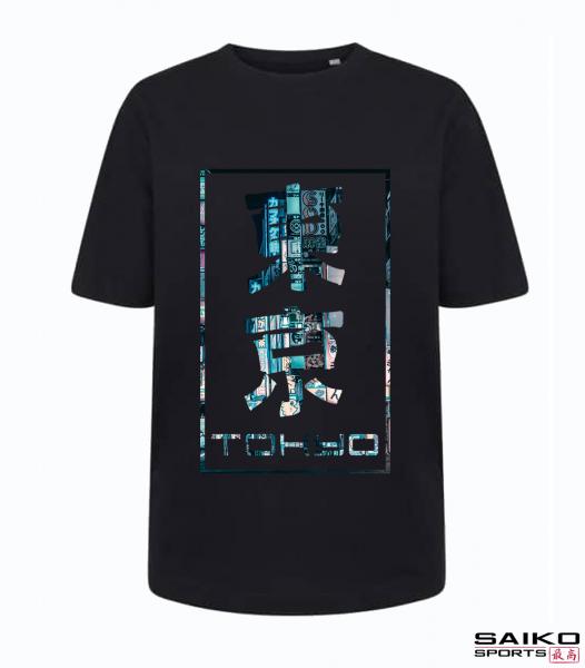 Tokyo City Oversize Shirt black