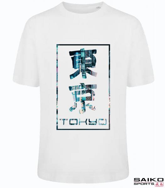Tokyo City Oversize Shirt white