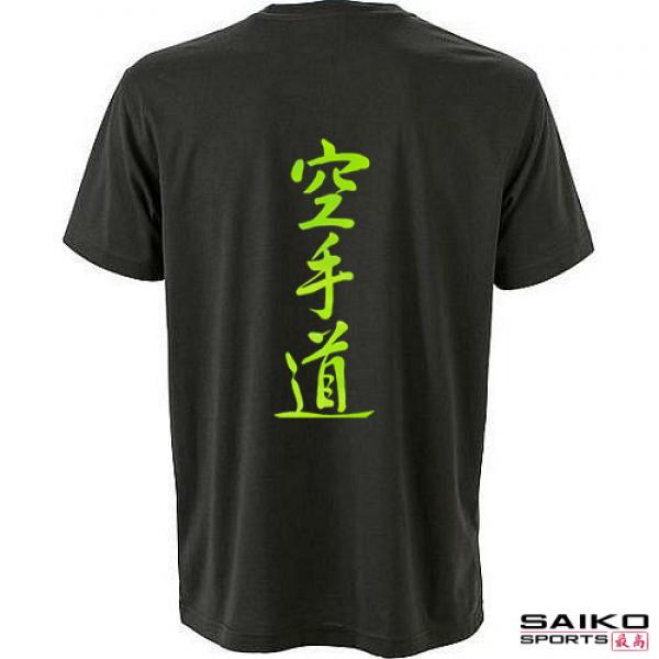 T-Shirt Kalligraphie hinten